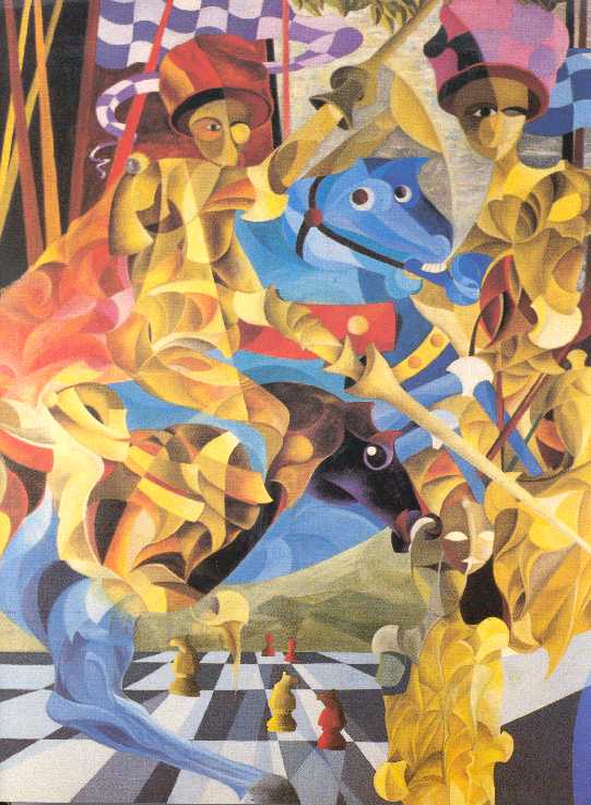 Omaggio a Paolo Uccello - particolare